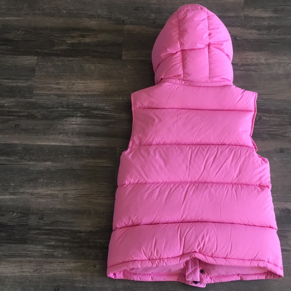 Aritzia TNA pink super puffer vest goose down xs - Picture 3 of 4